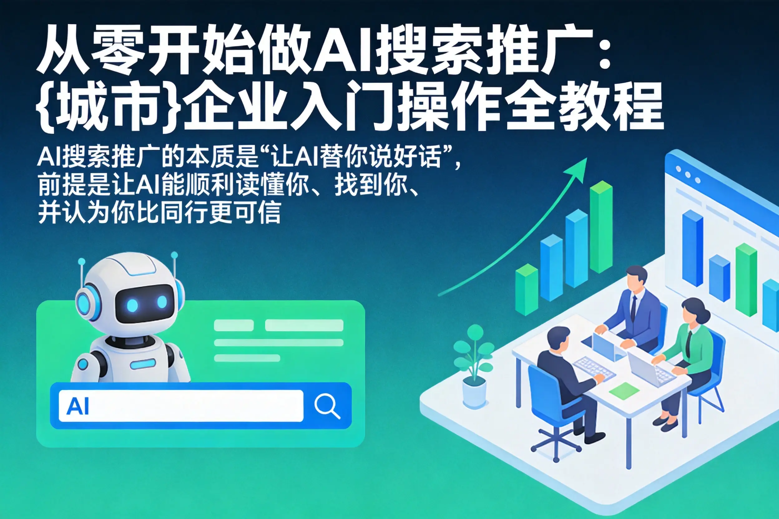 从零开始做AI搜索推广：温州企业入门操作全教程
