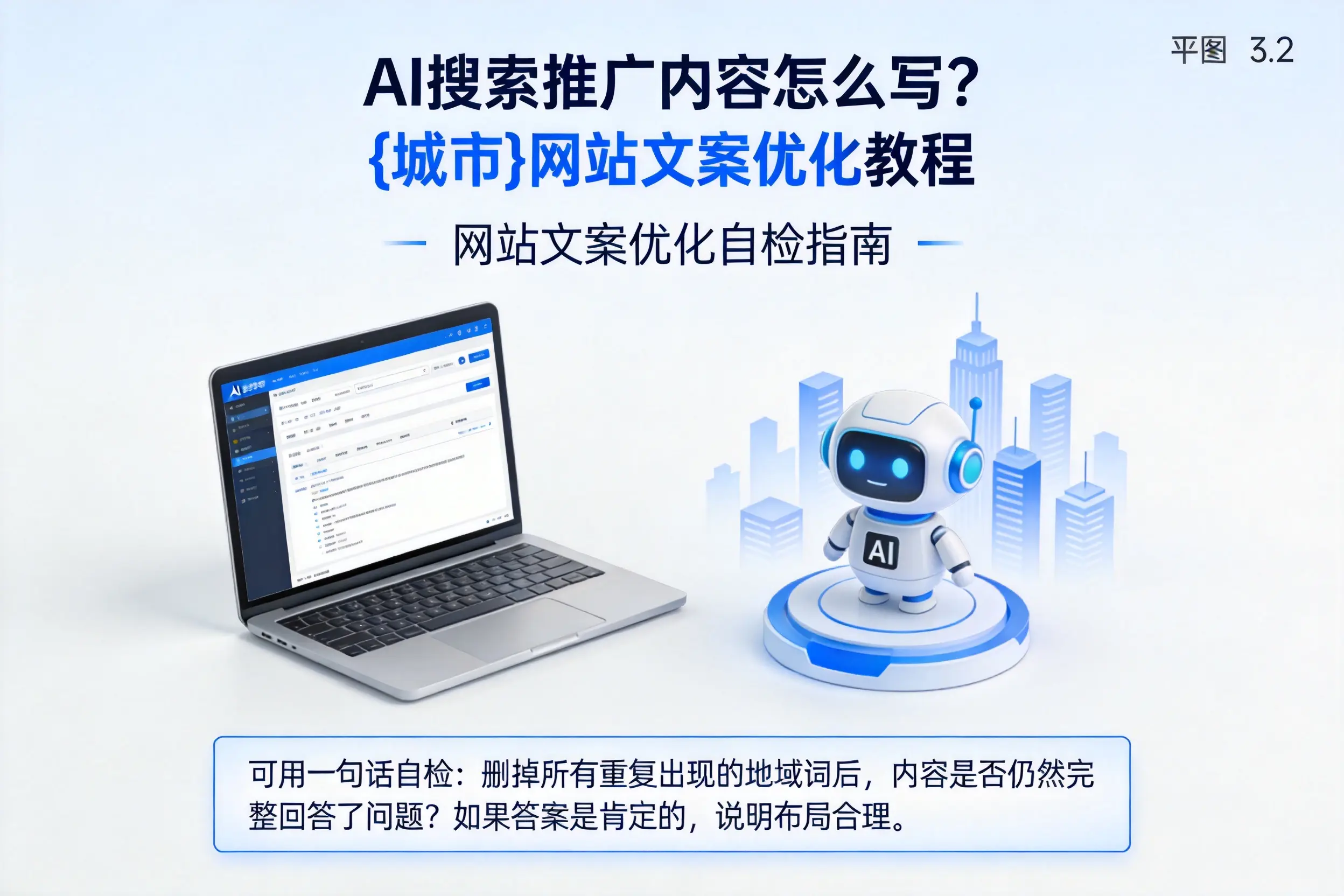 AI搜索推广内容怎么写？温州网站文案优化教程