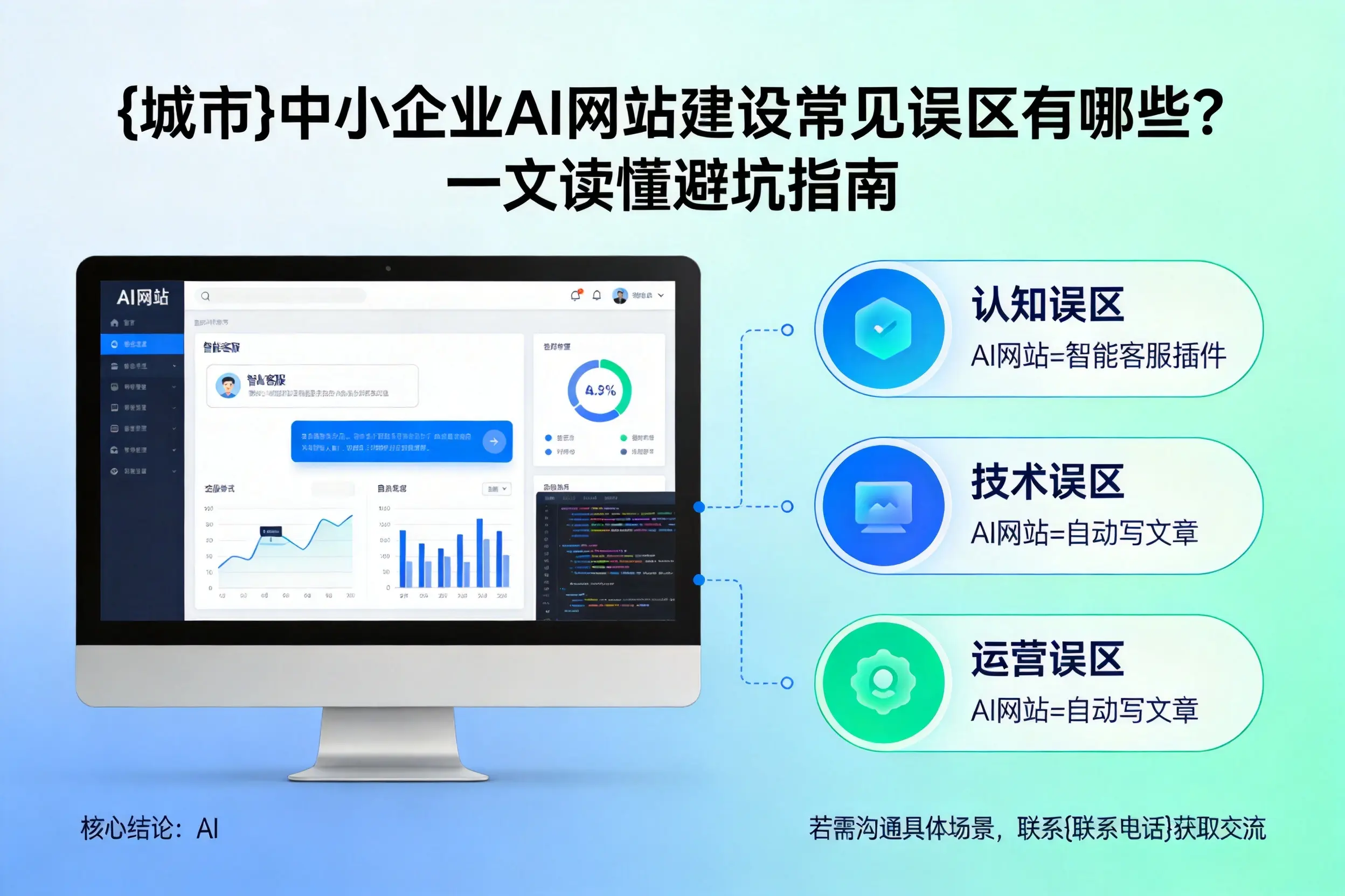温州中小企业AI网站建设常见误区有哪些？一文读懂避坑指南